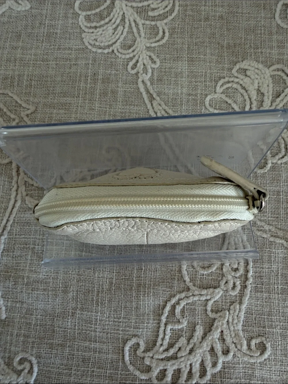Brighton Pebbled Leather Heart Coin Pouch